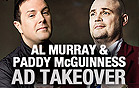 Al Murray & Paddy McGuinness Ad Takeover