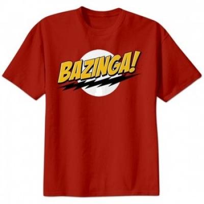 Bazinga T Shirt - Mens Fit - Big Bang Theory
