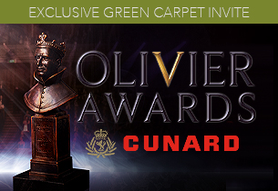 Olivier Awards 2026 with Cunard - Green Carpet Invite