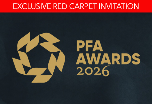 The PFA Awards 2026 Red Carpet Fan-Pens