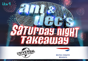 Ant & Dec's Saturday Night Takeaway Universal Orlando Resort Finale 2023