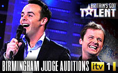 BRITAINS GOT TALENT 2012 - BIRMINGHAM - FRIDAY