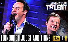 BRITAINS GOT TALENT 2012 - EDINBURGH