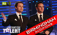 BRITAINS GOT TALENT 2011 - BIRMINGHAM